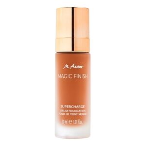 Asam Magic Finish Supercharge Serum Foundation 440 Deep Almond New in Box